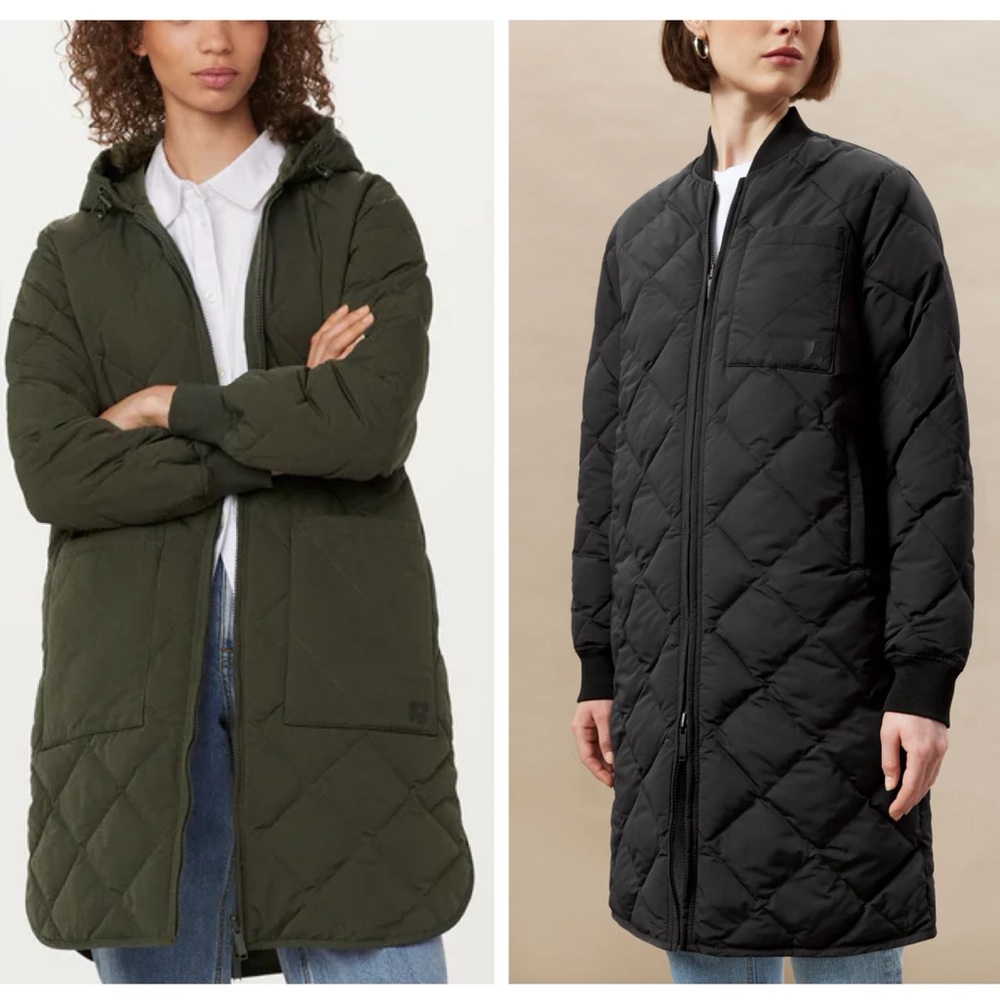 ISO (NOT FOR SALE) Frank & Oak Skyline Maxi Bomber